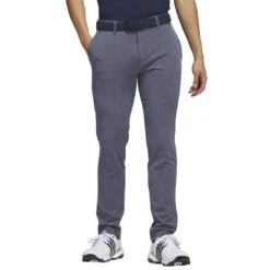 Adidas Crosshatch Primegreen Pants -Golf Equipment Store adidas 2022 crosshatch pants collegiate navy front itempicture