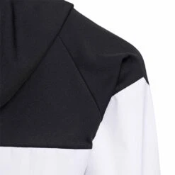 Adidas 2022 Girls Anorak Jacket -Golf Equipment Store adidas 2022 girls anorak jacket black white detail itempicture