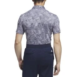 Adidas Aerial Jacquard Polo 10 Adidas Aerial Jacquard Polo -Golf Equipment Store adidas 2023 aerial jacquard polo grey three back itempicture