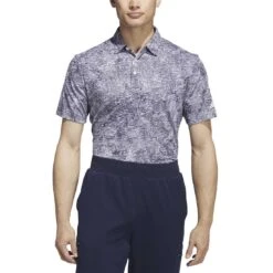 Adidas Aerial Jacquard Polo 8 Adidas Aerial Jacquard Polo -Golf Equipment Store adidas 2023 aerial jacquard polo grey three itempicture