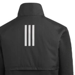 Adidas Boys Winter Jacket -Golf Equipment Store adidas 2023 boys winter jacket black back detail itempicture