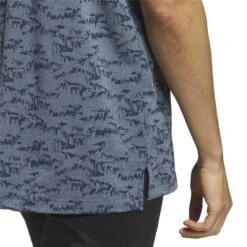 Adidas Go To Printed Polo -Golf Equipment Store adidas 2023 go to printed polo arctic night detail1 itempicture