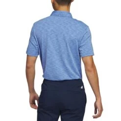 Adidas Spacedye Polo 13 Adidas Spacedye Polo -Golf Equipment Store adidas 2023 spacedye polo blue fusion back itempicture