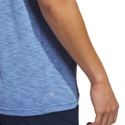 Adidas Spacedye Polo 14 Adidas Spacedye Polo -Golf Equipment Store adidas 2023 spacedye polo blue fusion detail1 itempicture