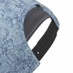 Adidas Tour Print Snapback Hat -Golf Equipment Store adidas 2023 tour print snapback hat semi flash aqua back detail itempicture