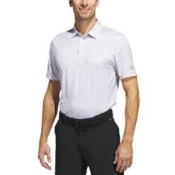 Adidas 2023 Ultimate365 Allover Print Polo -Golf Equipment Store adidas 2023 ultimate365 allover print polo white collegiate navy itempicture