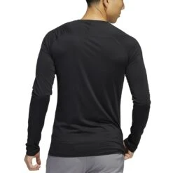 Adidas UPF Base Layer -Golf Equipment Store adidas 2023 upf base layer black back itempicture