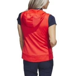 Adidas Women's COLD.RDY Vest 9 Adidas Women's COLD.RDY Vest -Golf Equipment Store adidas 2023 womens cold rdy vest bright red back itempicture