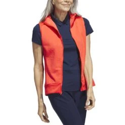 Adidas Women's COLD.RDY Vest 8 Adidas Women's COLD.RDY Vest -Golf Equipment Store adidas 2023 womens cold rdy vest bright red open itempicture