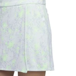 Adidas Women's Essentials Jacquard Skort 9 Adidas Women's Essentials Jacquard Skort -Golf Equipment Store adidas 2023 womens essentials jacquard skort white lucid lemon detail2 itempicture