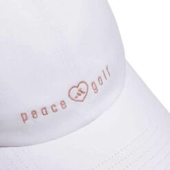 Adidas Women's Peace Love Golf Hat 10 Adidas Women's Peace Love Golf Hat -Golf Equipment Store adidas 2023 womens peace love golf hat white detail itempicture