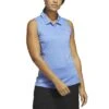 Adidas 2023 Women's Spacedye Sleeveless Polo