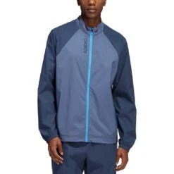 Adidas Provisional Jacket -Golf Equipment Store adidas fw22 provisional jacket crew navy front itempicture