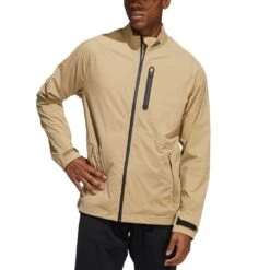 Adidas RAIN.RDY Jacket -Golf Equipment Store adidas fw22 rain rdy jacket hemp front itempicture