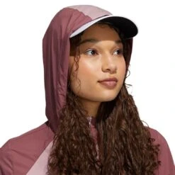 Adidas Women's Provisional Jacket 12 Adidas Women's Provisional Jacket -Golf Equipment Store adidas fw22 womens provisional jacket quiet crimson hood detail itempicture