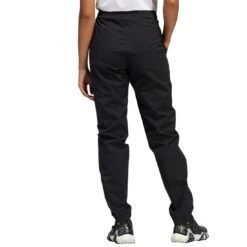 Adidas Women's Provisional Pants -Golf Equipment Store adidas fw22 womens provisional pants black back itempicture