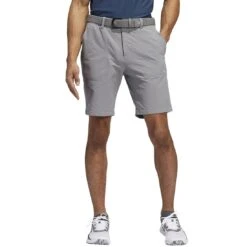 Adidas Go-To Hybrid 9-Inch Shorts 11 Adidas Go-To Hybrid 9-Inch Shorts -Golf Equipment Store adidas go to hybrid 9 inch shorts grey three front itempicture