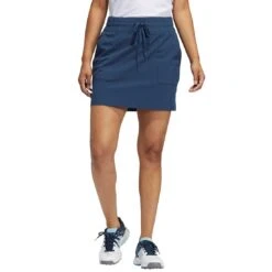 Adidas S21 Women's Go-To 16-inch Skort 5 Adidas S21 Women's Go-To 16-inch Skort -Golf Equipment Store adidas s21 womens go to 16 inch skort crew navy on model itempicture