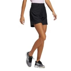 Adidas Women's 5 Inch Solid Shorts -Golf Equipment Store adidas ss21 womens 5 inch solid shorts black model