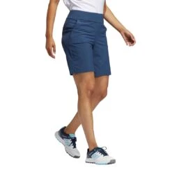 Adidas Women's 8.5 Inch Modern Bermuda Shorts -Golf Equipment Store adidas ss21 womens 8 5 inch modern bermuda shorts crew navy model