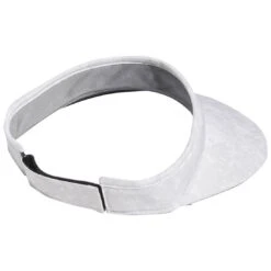 Adidas Women's Print Wide Visor -Golf Equipment Store adidas ss23 womens print wide visor white grey three back itempicture