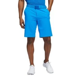 Adidas Ultimate365 Core 10-Inch Shorts 18 Adidas Ultimate365 Core 10-Inch Shorts -Golf Equipment Store adidas ultimate365 core 10 inch shorts blue rush on model itempicture
