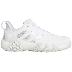 Adidas Women's Codechaos 22 Golf Shoes White/Silver/Clear Pink