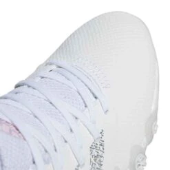 Adidas Women's Codechaos 22 Golf Shoes White/Silver/Clear Pink 12 Adidas Women's Codechaos 22 Golf Shoes White/Silver/Clear Pink -Golf Equipment Store adidas womens codechaos 22 golf shoes white silver clear pink top detail itempicture