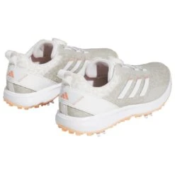 Adidas Women's S2G 23 BOA Golf Shoes White/Coral Fusion -Golf Equipment Store adidas womens s2g 23 boa golf shoes white coral fusion back itempicture
