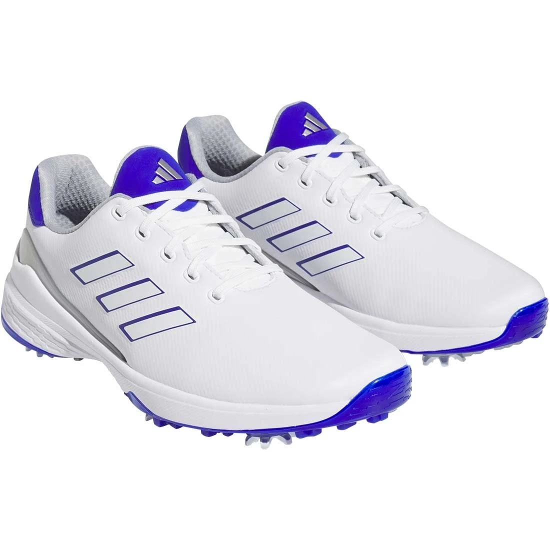 Adidas ZG23 Golf Shoes White/Lucid Blue 5 Adidas ZG23 Golf Shoes White/Lucid Blue - Image 5