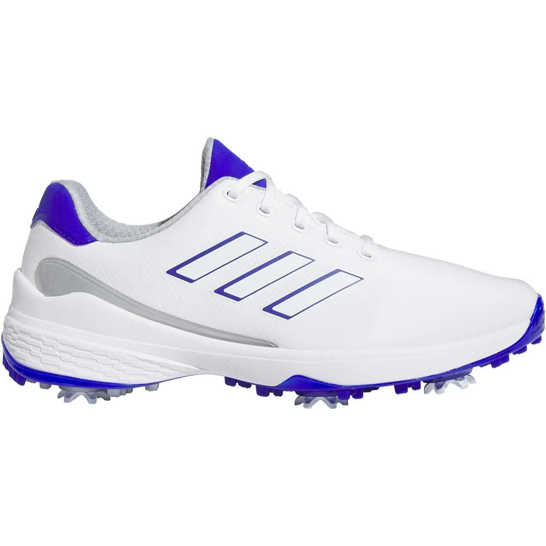 Adidas ZG23 Golf Shoes White/Lucid Blue 1 Adidas ZG23 Golf Shoes White/Lucid Blue