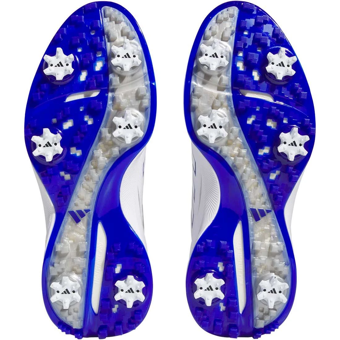 Adidas ZG23 Golf Shoes White/Lucid Blue 2 Adidas ZG23 Golf Shoes White/Lucid Blue - Image 2