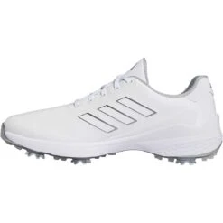 Adidas ZG23 Golf Shoes White/Silver -Golf Equipment Store adidas zg23 golf shoes white silver gw1177 spine itempicture