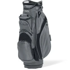 BagBoy Chiller Cart Bag -Golf Equipment Store bagboy 2024 chiller cart bag charcoal black white itempicture