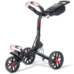 BagBoy Slimfold Push Cart -Golf Equipment Store bagboy 2024 slimfold push cart black red itempicture