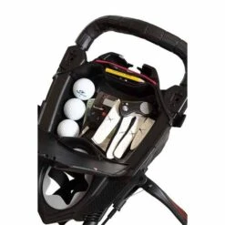 BagBoy Nitron LTD Auto-Open Push Cart 16 BagBoy Nitron LTD Auto-Open Push Cart -Golf Equipment Store bagboy nitron auto open push cart black red 02