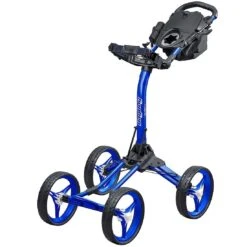 BagBoy Quad XL Push Cart -Golf Equipment Store bagboy quad xl push cart royal white itempicture