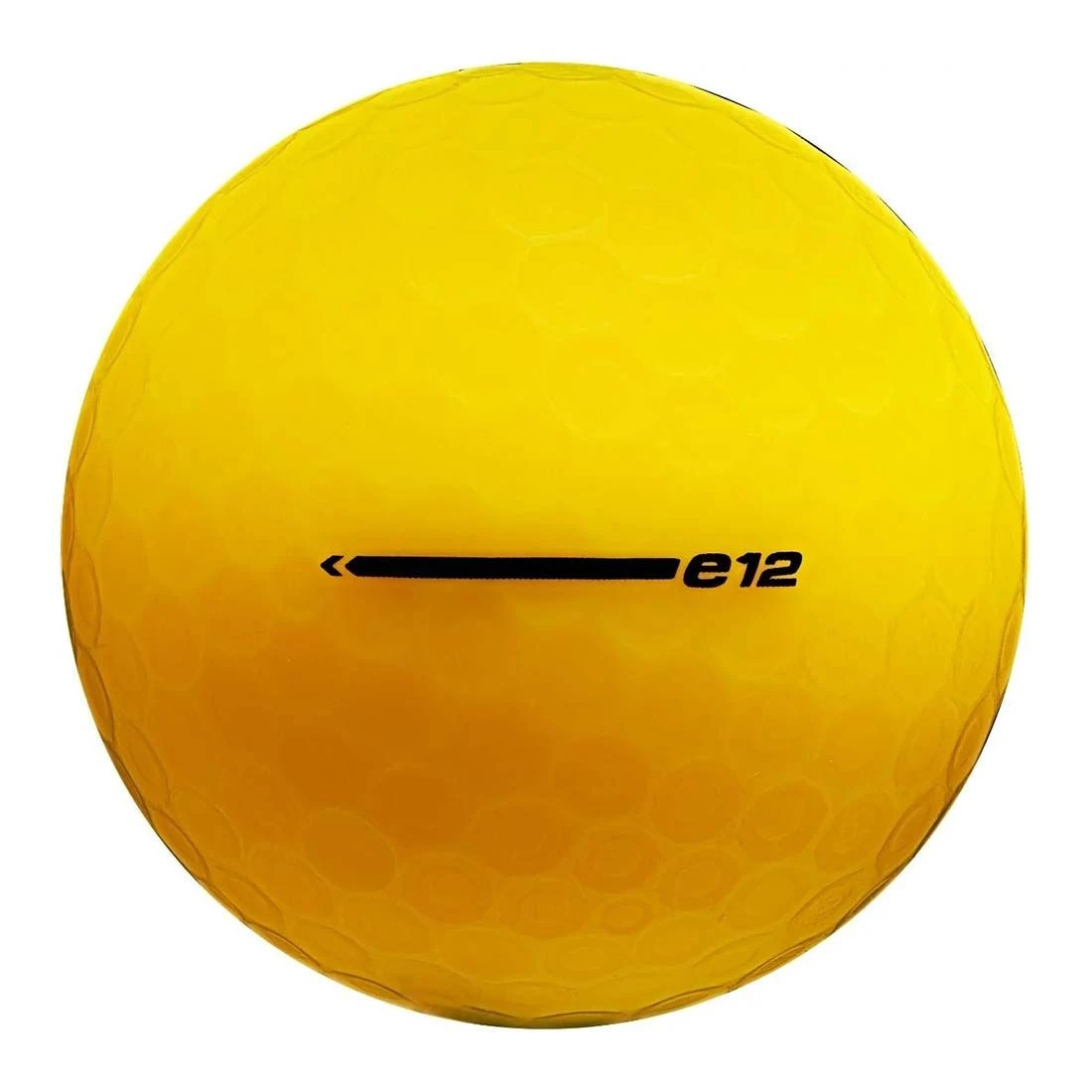 Bridgestone 2023 E12 Contact Matte Yellow Golf Balls 2 Bridgestone 2023 E12 Contact Matte Yellow Golf Balls - Image 2