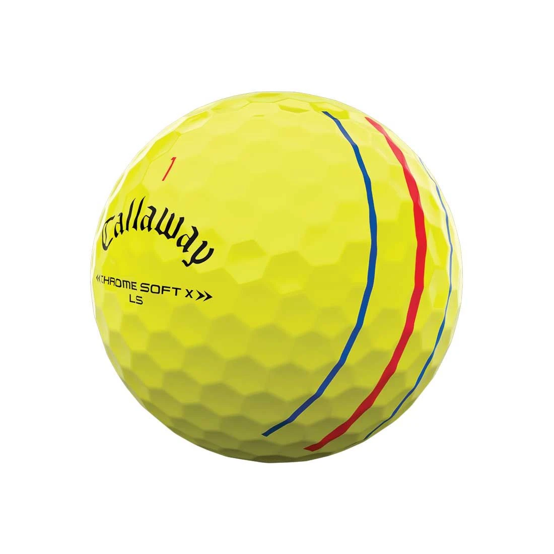 Callaway Chrome Soft X LS Triple Track Yellow Golf Balls 2 Callaway Chrome Soft X LS Triple Track Yellow Golf Balls - Image 2