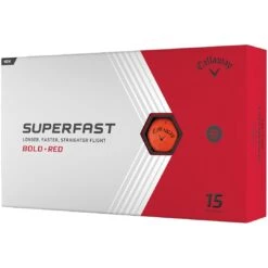 Callaway Superfast Bold Red 15-Pack Golf Balls