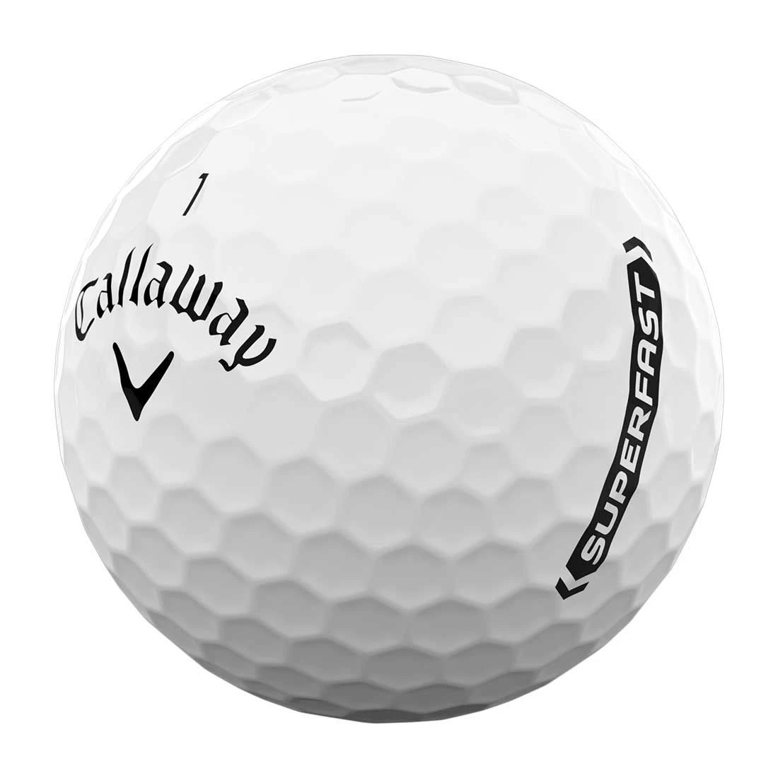 Callaway Superfast White 15-Pack Golf Balls 2 Callaway Superfast White 15-Pack Golf Balls - Image 2