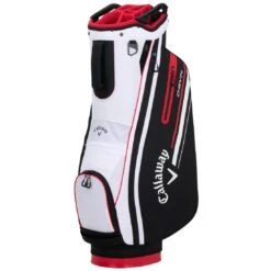 Callaway 2023 Chev 14 Cart Bag -Golf Equipment Store callaway 2023 chev 14 cart bag white black fire itempicture