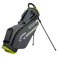 Callaway 2023 Chev Stand Bag -Golf Equipment Store callaway 2023 chev stand bag charcoal flo yellow itempicture