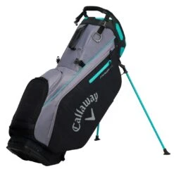 Callaway 2023 Fairway 14 Stand Bag 13 Callaway 2023 Fairway 14 Stand Bag -Golf Equipment Store callaway 2023 fairway 14 stand bag charcoal black plaid teal itempicture