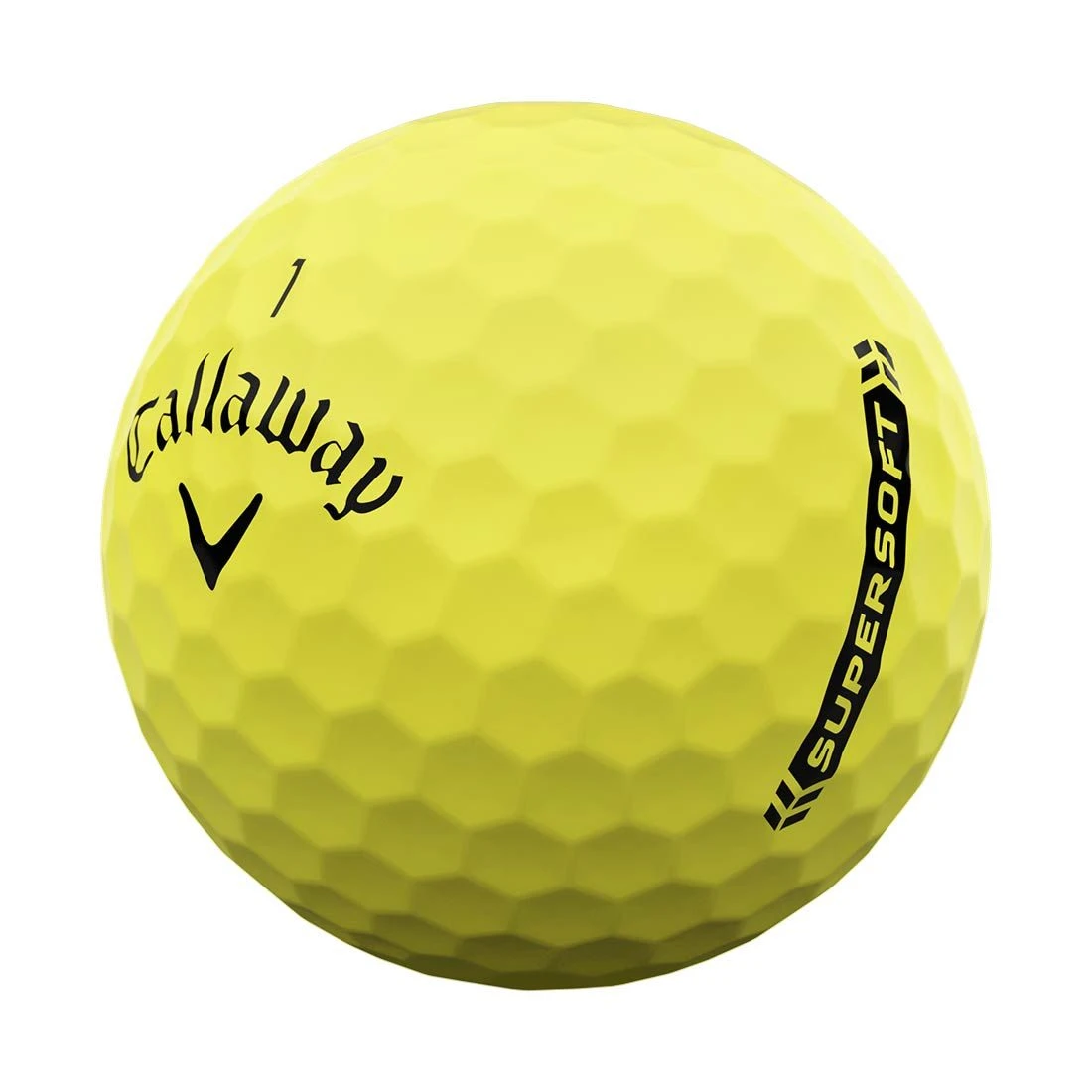 Callaway Supersoft Yellow Golf Balls 2 Callaway Supersoft Yellow Golf Balls - Image 2