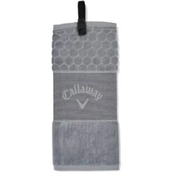 Callaway Trifold Towel -Golf Equipment Store callaway 2023 trifold towel silver itempicture