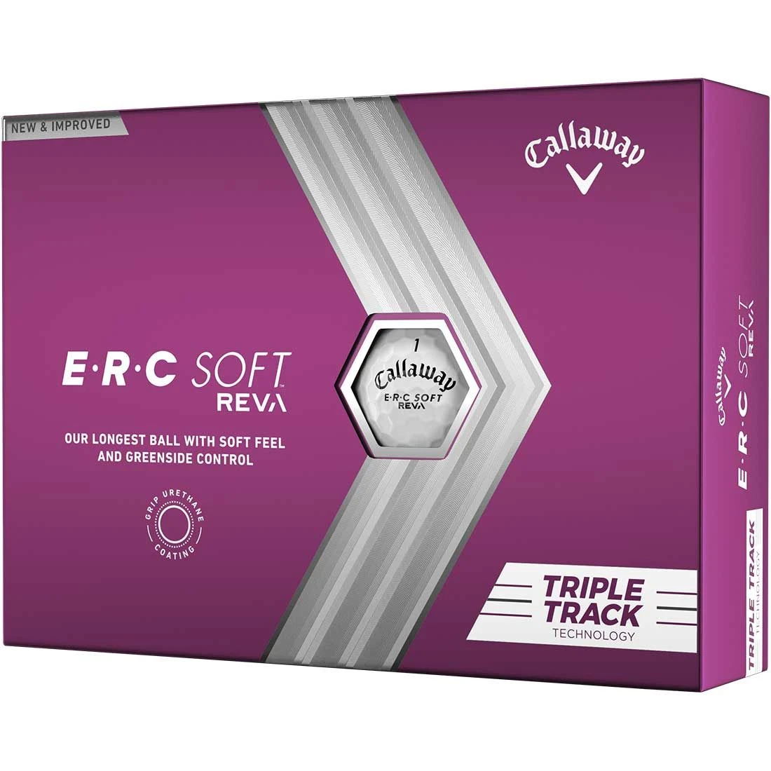 Callaway Women's ERC Soft REVA Personalized Golf Balls 1 Callaway Women's ERC Soft REVA Personalized Golf Balls