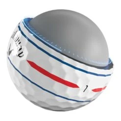 Callaway Chrome Soft X LS 360 Triple Track White Golf Balls -Golf Equipment Store callaway chrome soft x ls 360 triple track white golf balls tech itempicture