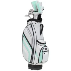 Cleveland Women's Bloom Complete Set 27 Cleveland Women's Bloom Complete Set -Golf Equipment Store cleveland 2023 womens bloom complete set grey blue headcovers itempicture