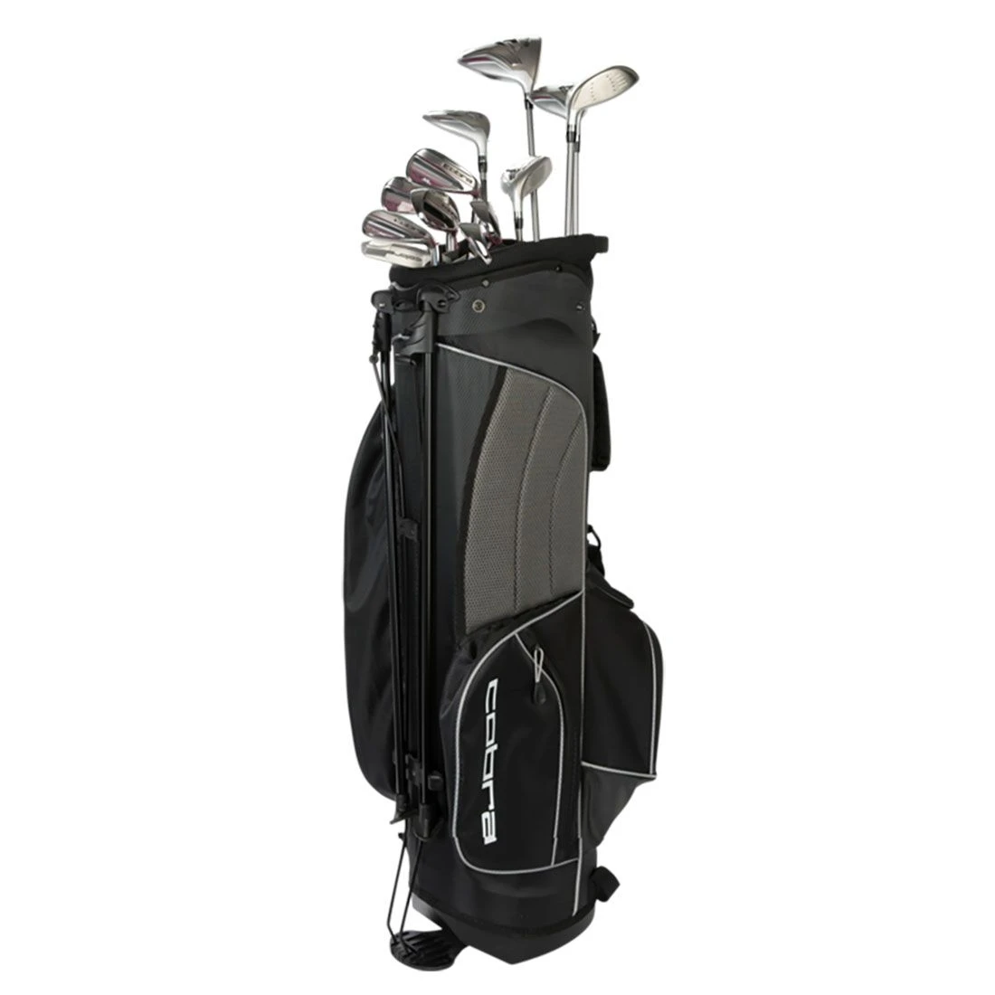 Cobra Women's Fly-XL Complete Set Silver/Plum W/ Stand Bag 1 Cobra Women's Fly-XL Complete Set Silver/Plum W/ Stand Bag